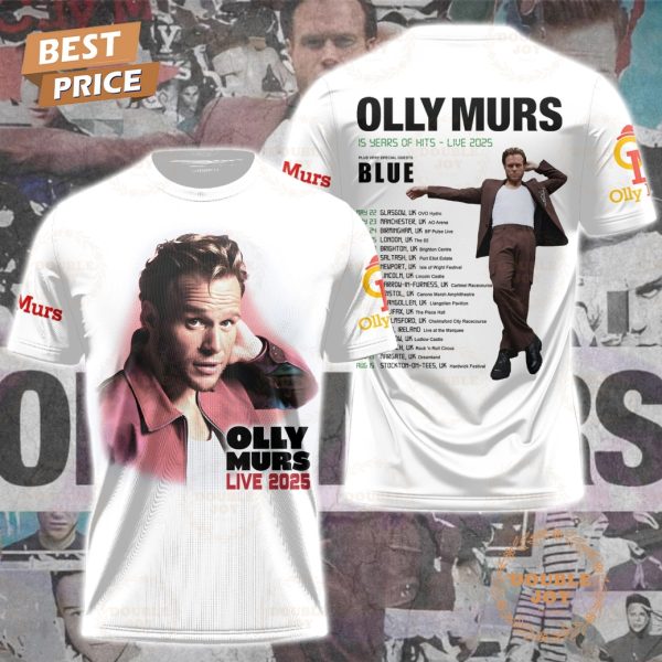 Olly Murs Live 2025 Limited Edition T-Shirt, Hoodie