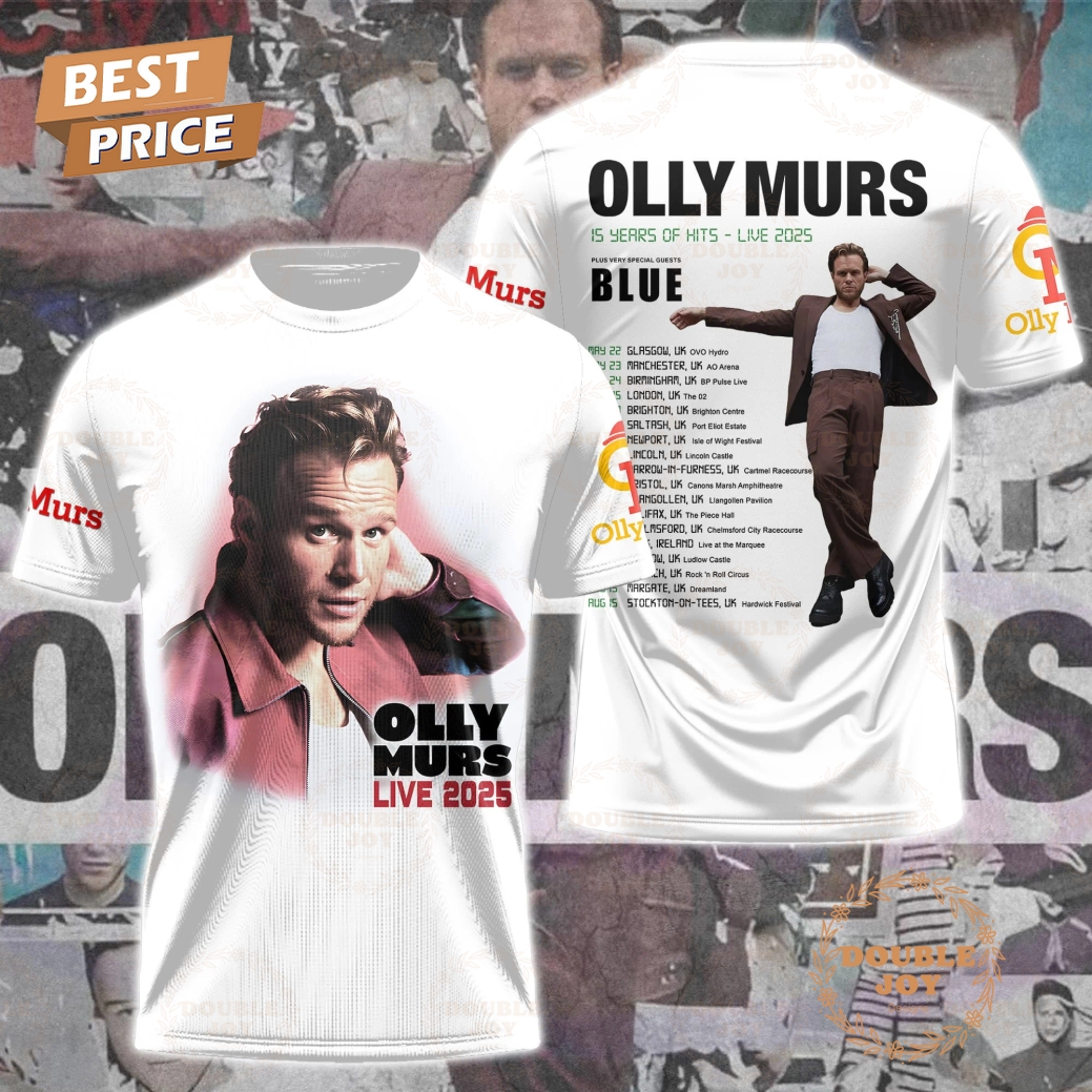 Olly Murs Live 2025 Limited Edition T-Shirt, Hoodie Olly Murs Live 2025 Limited Edition T-Shirt, Hoodie