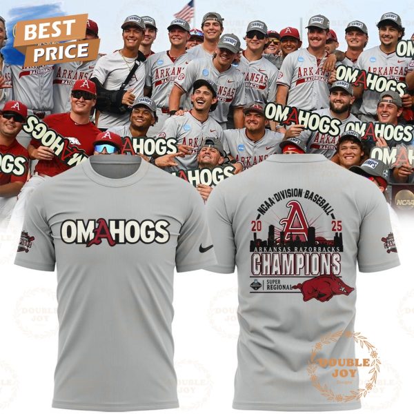 Omahogs 2025 NCAA Division Baseball Champions Arkansas Razorbacks Limited Edition T-Shirt, Hoodie