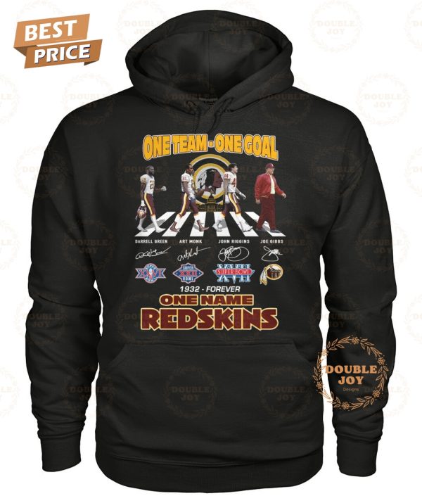 One Team-One Goal-One Name Washington Redskins 1932-Forever Limited Edition T-Shirt