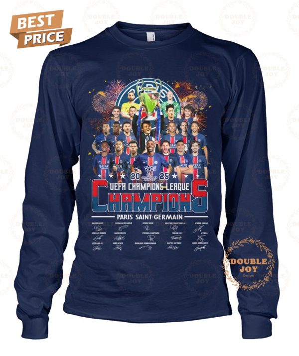 Paris Saint-Germain FC 2025 UEFA Champions League T-Shirt