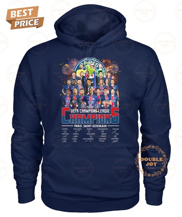 Paris Saint-Germain FC 2025 UEFA Champions League T-Shirt