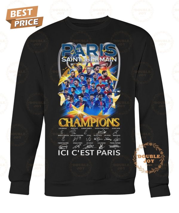 Paris Saint-Germain FC Champions Ici C’est Paris Special Edition T-Shirt