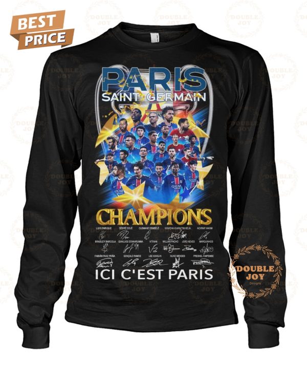 Paris Saint-Germain FC Champions Ici C’est Paris Special Edition T-Shirt