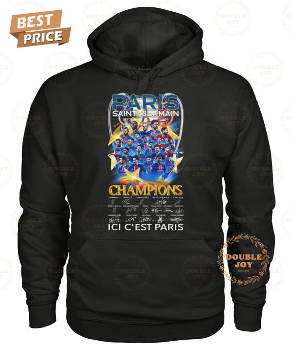 Paris Saint-Germain FC Champions Ici C’est Paris Special Edition T-Shirt