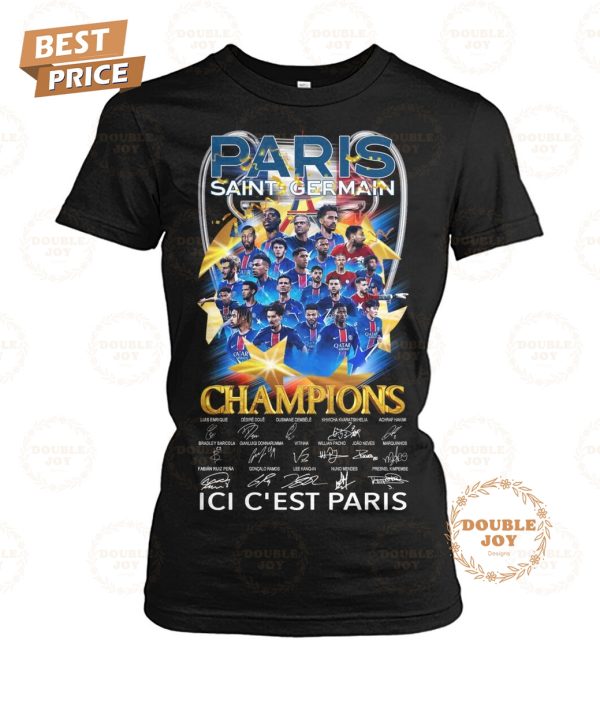 Paris Saint-Germain FC Champions Ici C’est Paris Special Edition T-Shirt