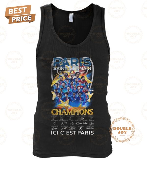 Paris Saint-Germain FC Champions Ici C’est Paris Special Edition T-Shirt