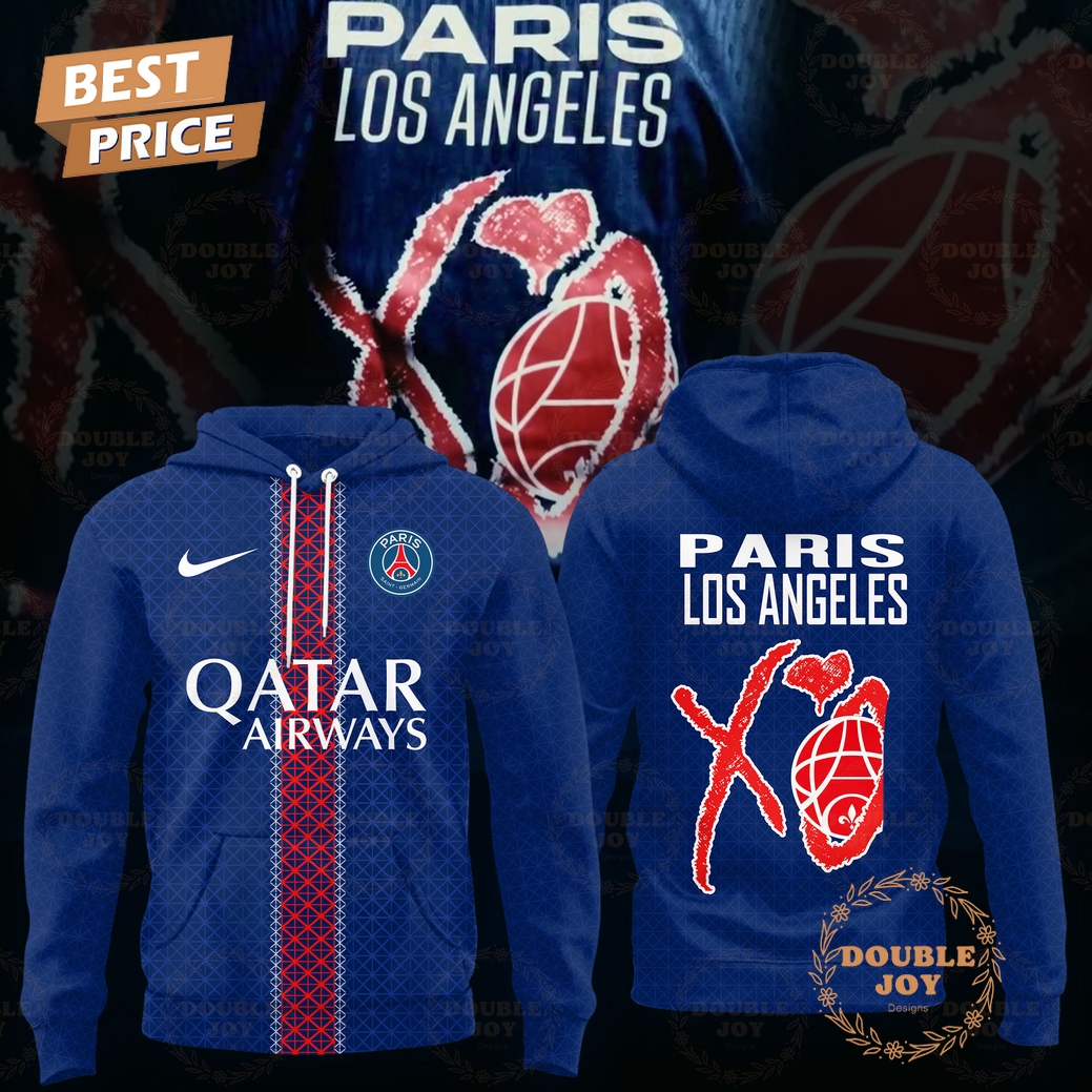 Paris Saint-Germain FC Paris Los Angeles 2025 Limited Edition Hoodie Paris Saint-Germain FC Paris Los Angeles 2025 Limited Edition Hoodie