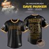 In Memoriam Dave Parker x Pittsburgh Pirates 1951-2025, We Are Family Baseball Jersey – White