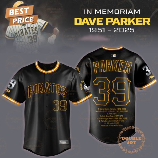 Pittsburgh Pirates In Memoriam Dave Parker 1951-2025 Limited Edition Baseball Jersey
