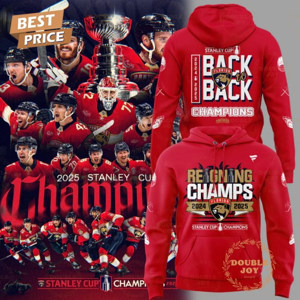 Reigning Champs Florida Panthers 2024-2025 Stanley Cup Hoodie