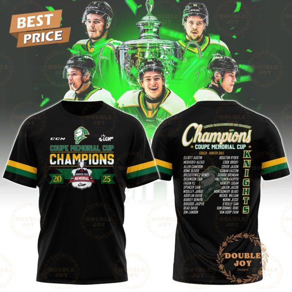 Rimouski 2025 Coupe Memorial Cup London Knights Special Edition T-Shirt, Hoodie