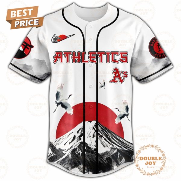 Athletics Japanese Heritage Night 2025 Limited Edition Baseball Jersey