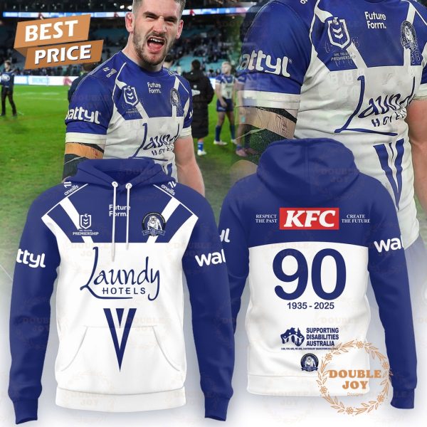 Canterbury-Bankstown Bulldogs 90 Years 1935-2025 Limited Edition Hoodie
