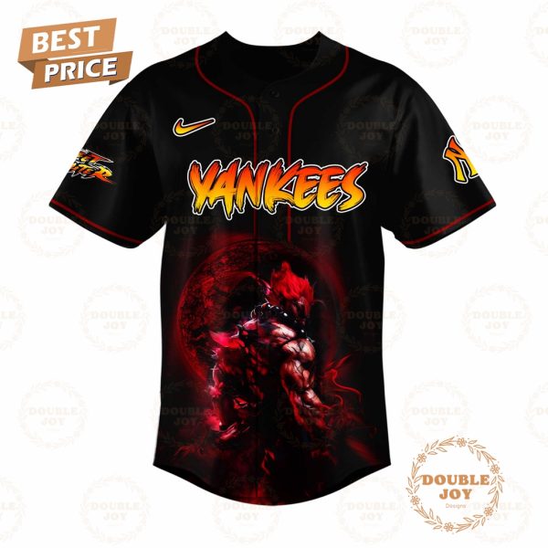 New York Yankees Street Fighter 2025 Limited Edition Baseball Jersey