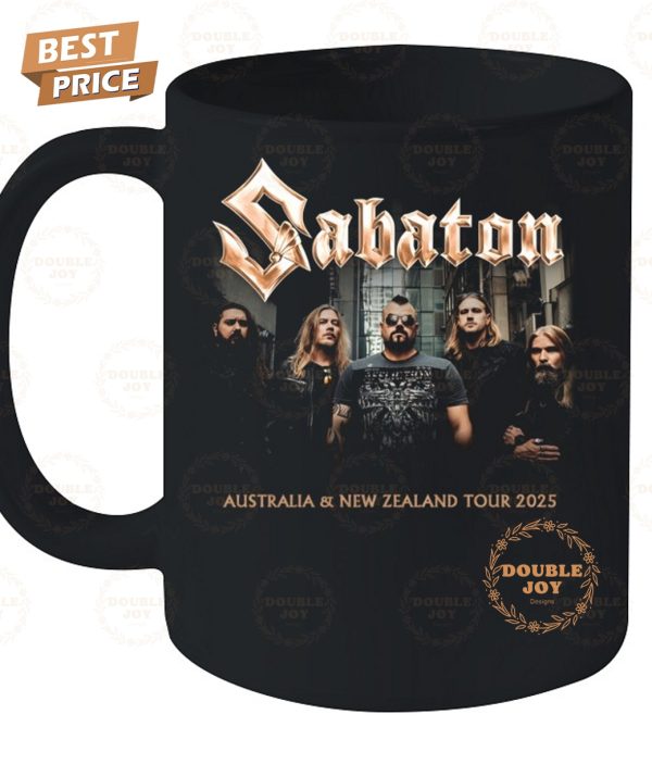 Sabaton Australia And New Zealand Tour 2025 Limited Edition T-Shirt