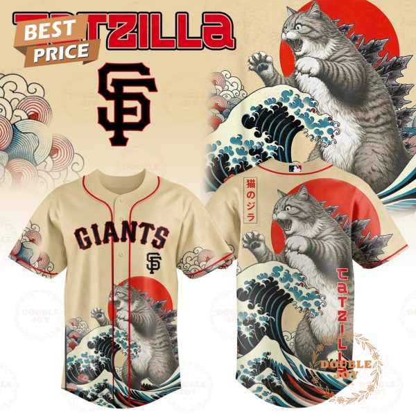 San Francisco Giants Catzilla 2025 Japan Limited Edition Baseball Jersey