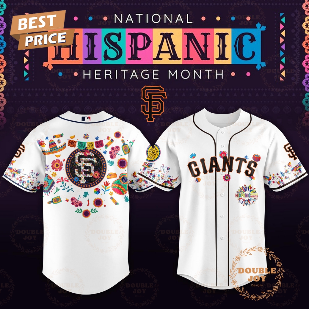 San Francisco Giants x National Hispanic Heritage Month 2025 Limited Edition Baseball Jersey San Francisco Giants x National Hispanic Heritage Month 2025 Limited Edition Baseball Jersey