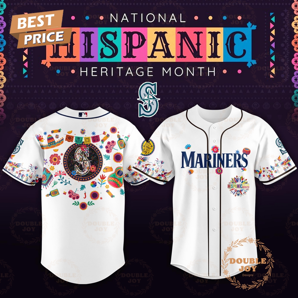 Seattle Mariners x National Hispanic Heritage Month 2025 Limited Edition Baseball Jersey Seattle Mariners x National Hispanic Heritage Month 2025 Limited Edition Baseball Jersey