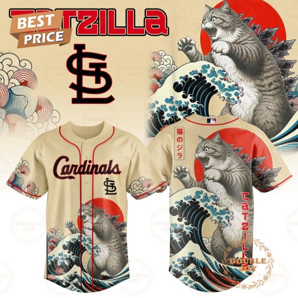 St.Louis Cardinals Catzilla 2025 Japan Limited Edition Baseball Jersey