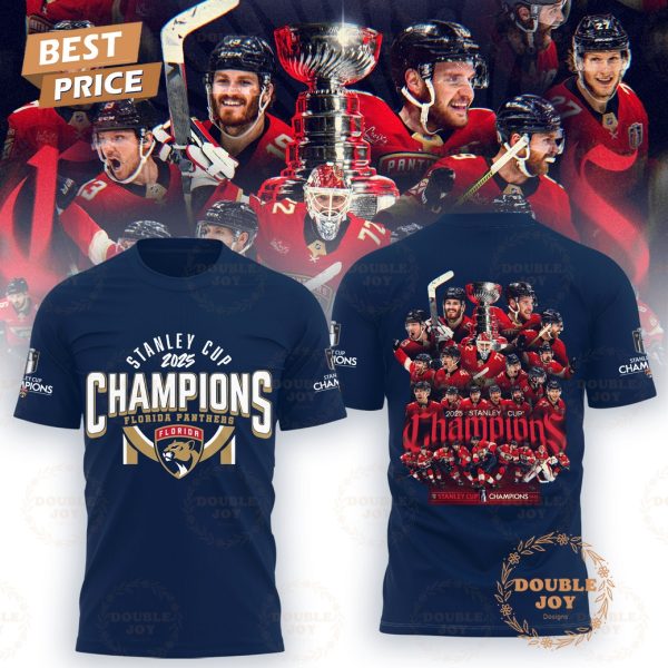 Stanley Cup 2025 Champions Florida Panthers New Limited Edition T-Shirt, Hoodie