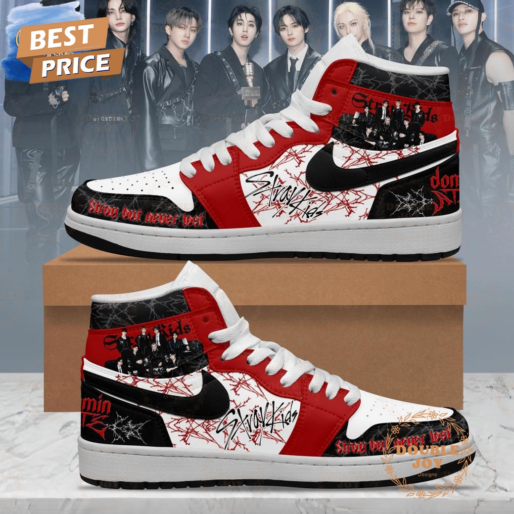 Stray Kids Dominate World Tour Stray But Never Lost Air Jordan 1 High Top Shoes Stray Kids Dominate World Tour Stray But Never Lost Air Jordan 1 High Top Shoes