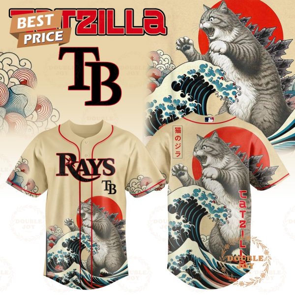 Tampa Bay Rays Catzilla 2025 Japan Limited Edition Baseball Jersey
