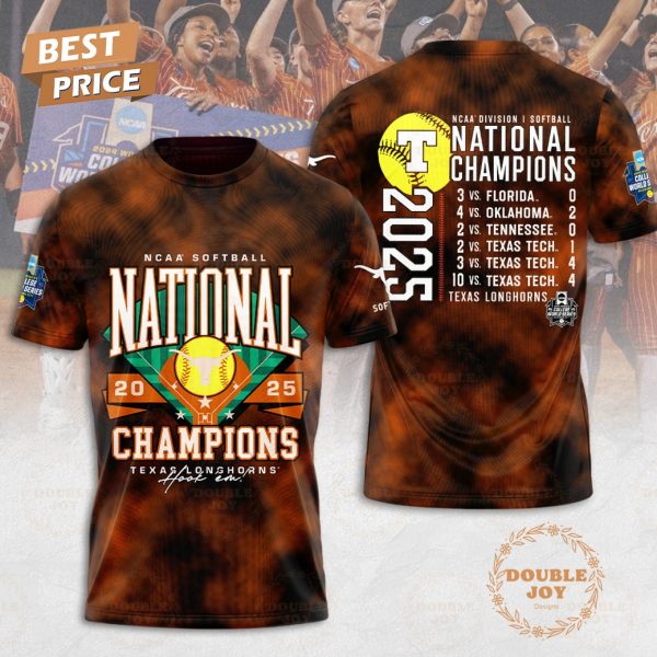Texas Longhorns 2025 NCAA Softball National Champions Special Edition T-Shirt, Hoodie
