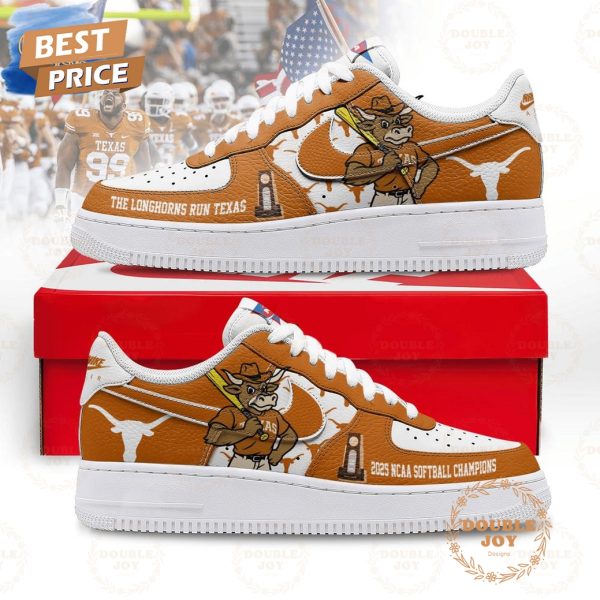 Texas Longhorns 2025 The Longhorns Run Texas Edition Air Force 1 Sneakers
