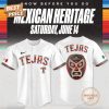 Texas Rangers Know Before You Go Mexican Heritage Limited Edition Baseball Jersey – Black