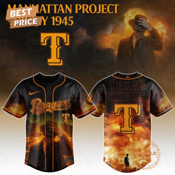 Texas Rangers Manhattan Project Trinity 1945 Limited Edition Baseball Jersey
