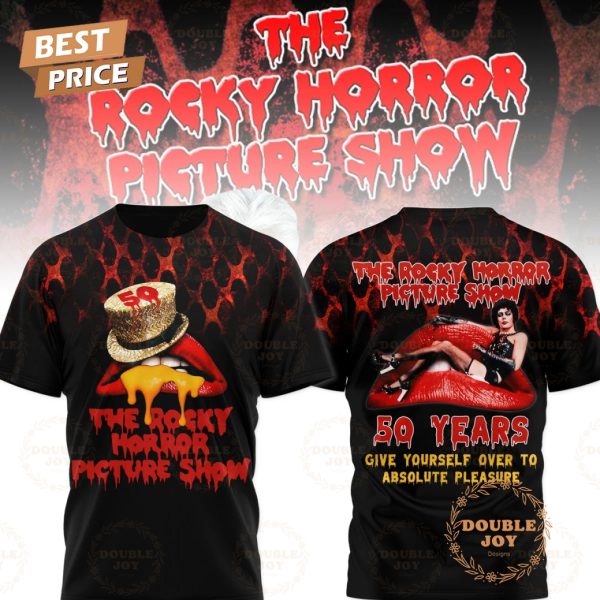 The Rocky Horror Picture Show 50 Years Limited Edition T-Shirt, Hoodie