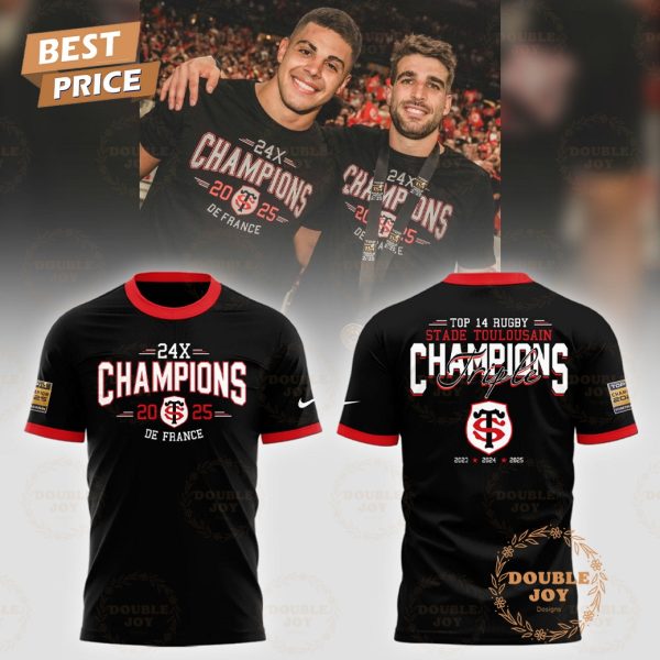 Top 14 Rugby Stade Toulousain Triple Champions Special Edition T-Shirt, Hoodie
