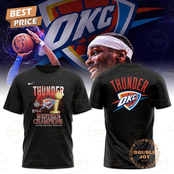 Oklahoma City Thunder Shai Gilgeous-Alexander Finals NBA Western Conference Champions Hoodie