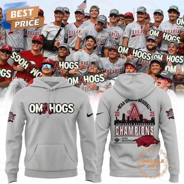 Omahogs 2025 NCAA Division Baseball Champions Arkansas Razorbacks Limited Edition T-Shirt, Hoodie