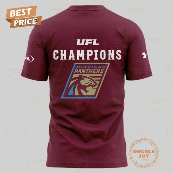 Michigan Panthers 2025 United Football League Champions Limited Edition T-Shirt, Hoodie