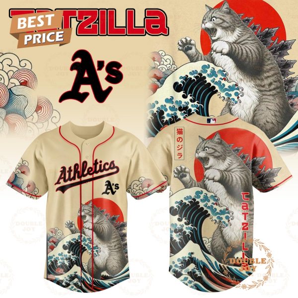 Athletics Catzilla 2025 Japan Limited Edition Baseball Jersey