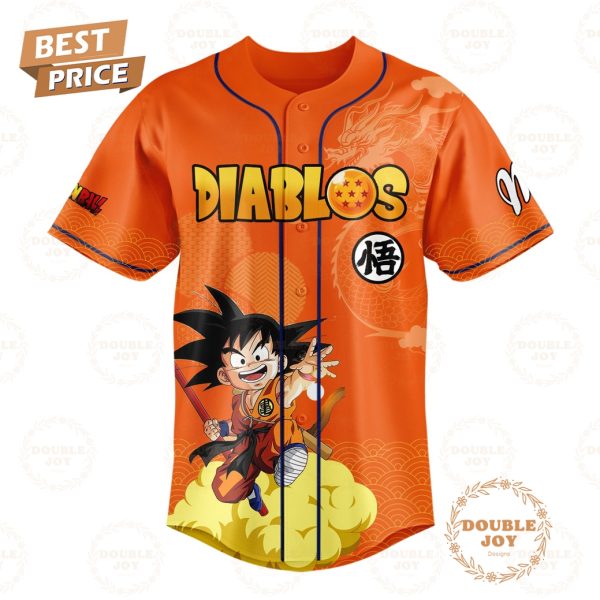 2025 Goku x Diablos Rojos Del Mexico Dragonball Limited Edition Baseball Jersey