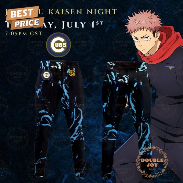 Chicago Cubs Jujutsu Kaisen Night 2025 New Special Edition Baseball Jersey