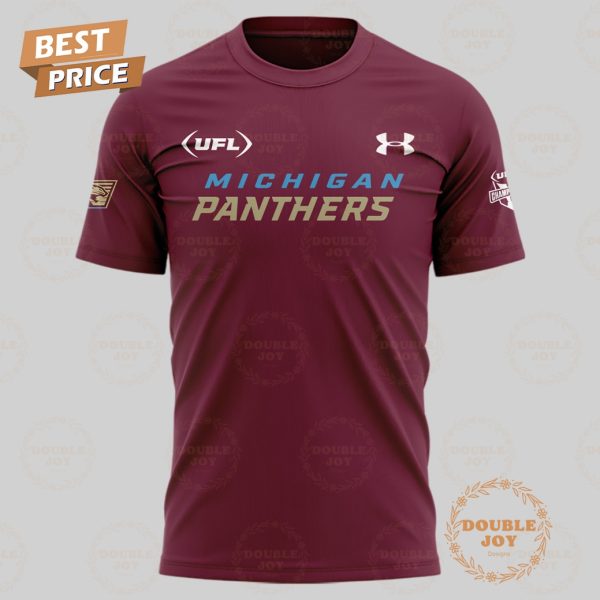 2025 United Football League Champions Michigan Panthers Limited Edition T-Shirt, Hoodie