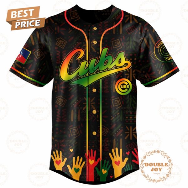 Chicago Cubs Happy Juneteenth They Not Like Us Limited Edition Baseball Jersey