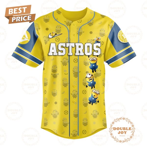 Houston Astros Minions 2025 Limited Edition Baseball Jersey