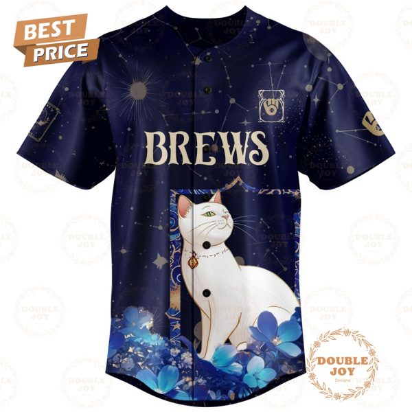 Milwaukee Brewers Cat Version Tarot 2025 Special Edition Baseball Jersey