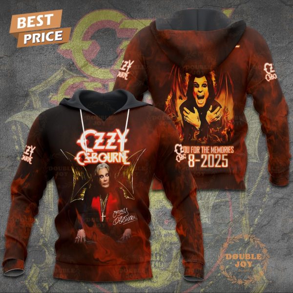 R.I.P Ozzy Osbourne Thank You For The Memories 1948-2025 T-Shirt, Hoodie