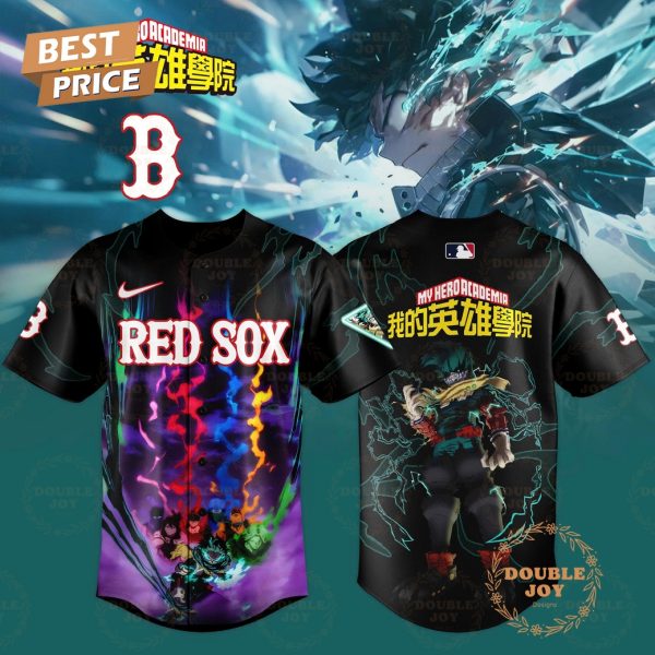 Boston Red Sox My Hero Academia 2025 Special Edition Baseball Jersey