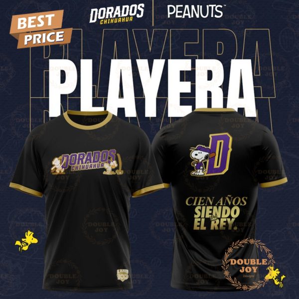 Playera Dorados De Chihuahua x 2025 Peanuts T-Shirt, Hoodie