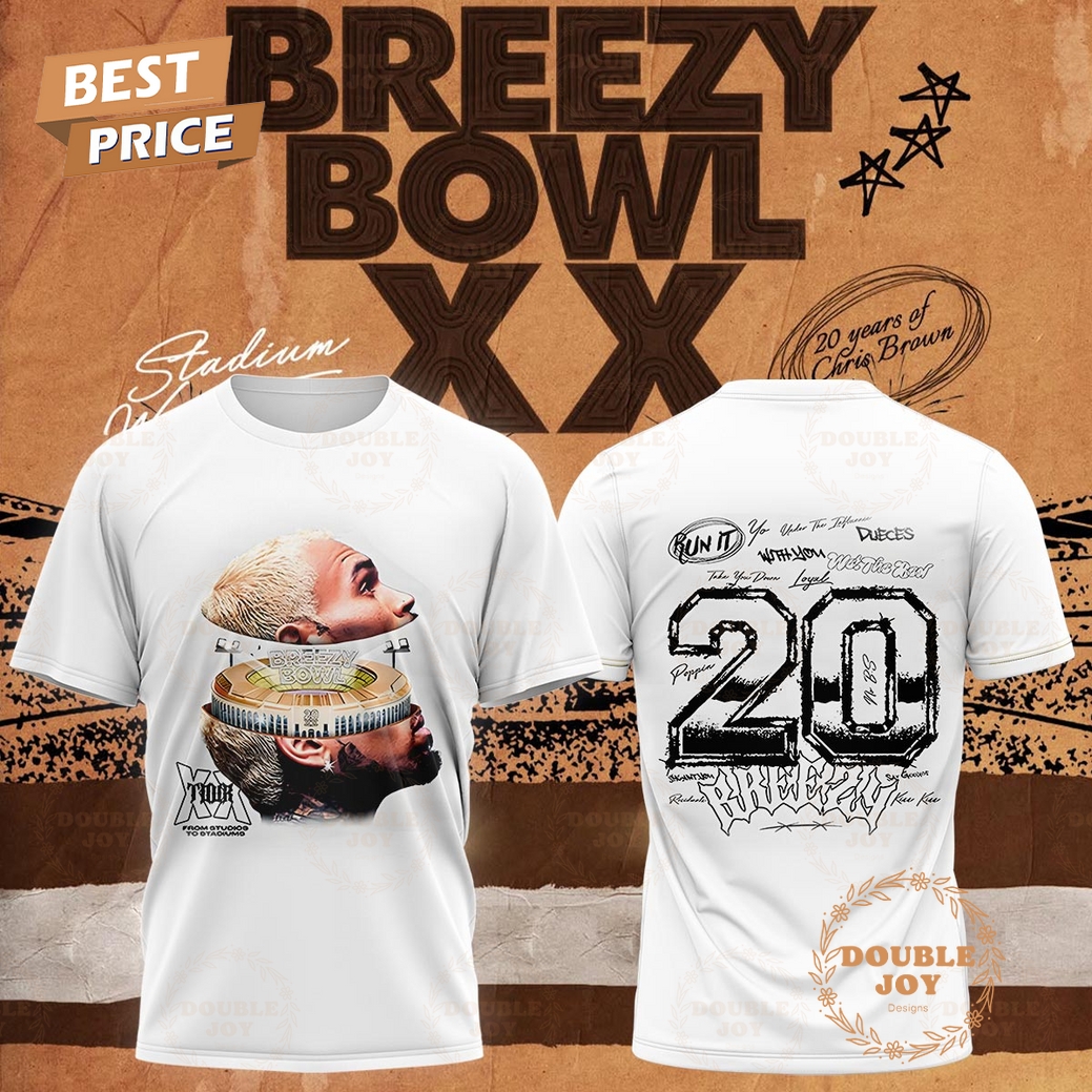 2025 Chris Brown Breezy Bowl XX Limited Edition T-Shirt, Hoodie 2025 Chris Brown Breezy Bowl XX Limited Edition T-Shirt, Hoodie
