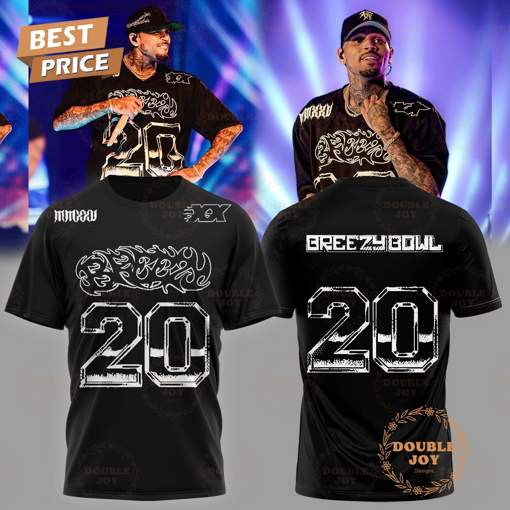 2025 Chris Brown Breezy Bowl XX Limited Edition T-Shirt, Hoodie 2025 Chris Brown Breezy Bowl XX Limited Edition T-Shirt, Hoodie