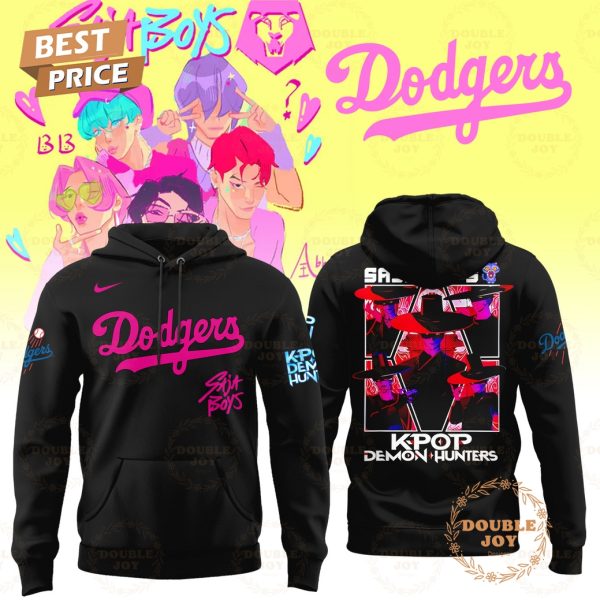 2025 Los Angeles Dodgers KPop Demon Hunters, SajaBoys Limited Edition Hoodie