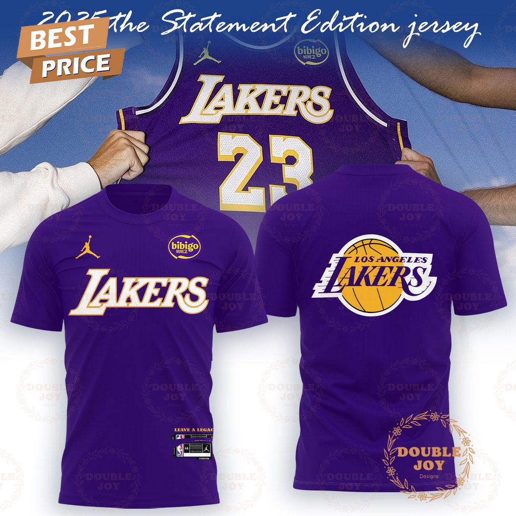 2025 The Statement Edition Los Angeles Lakers Limited Edition T-Shirt, Hoodie 2025 The Statement Edition Los Angeles Lakers Limited Edition T-Shirt, Hoodie